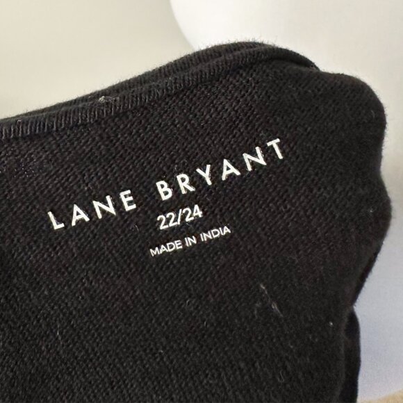 Lane Bryant Square-Neck Button-Front Puff Sleeve Top - Picture 7 of 10